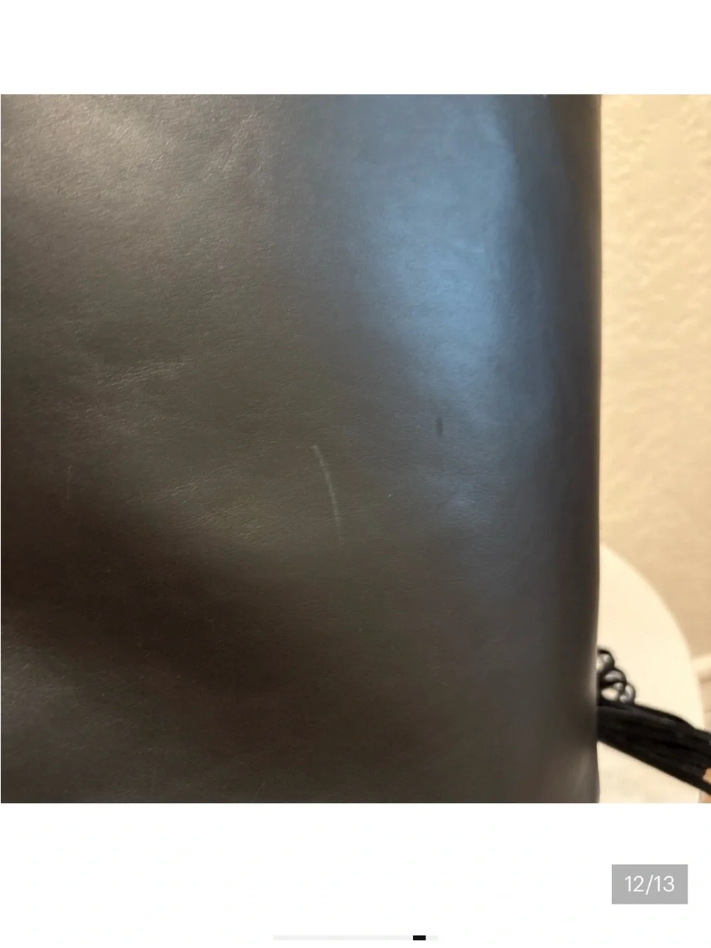 Kate Spade Black Leather Fringe Tote NWT Large Western Boho Bag